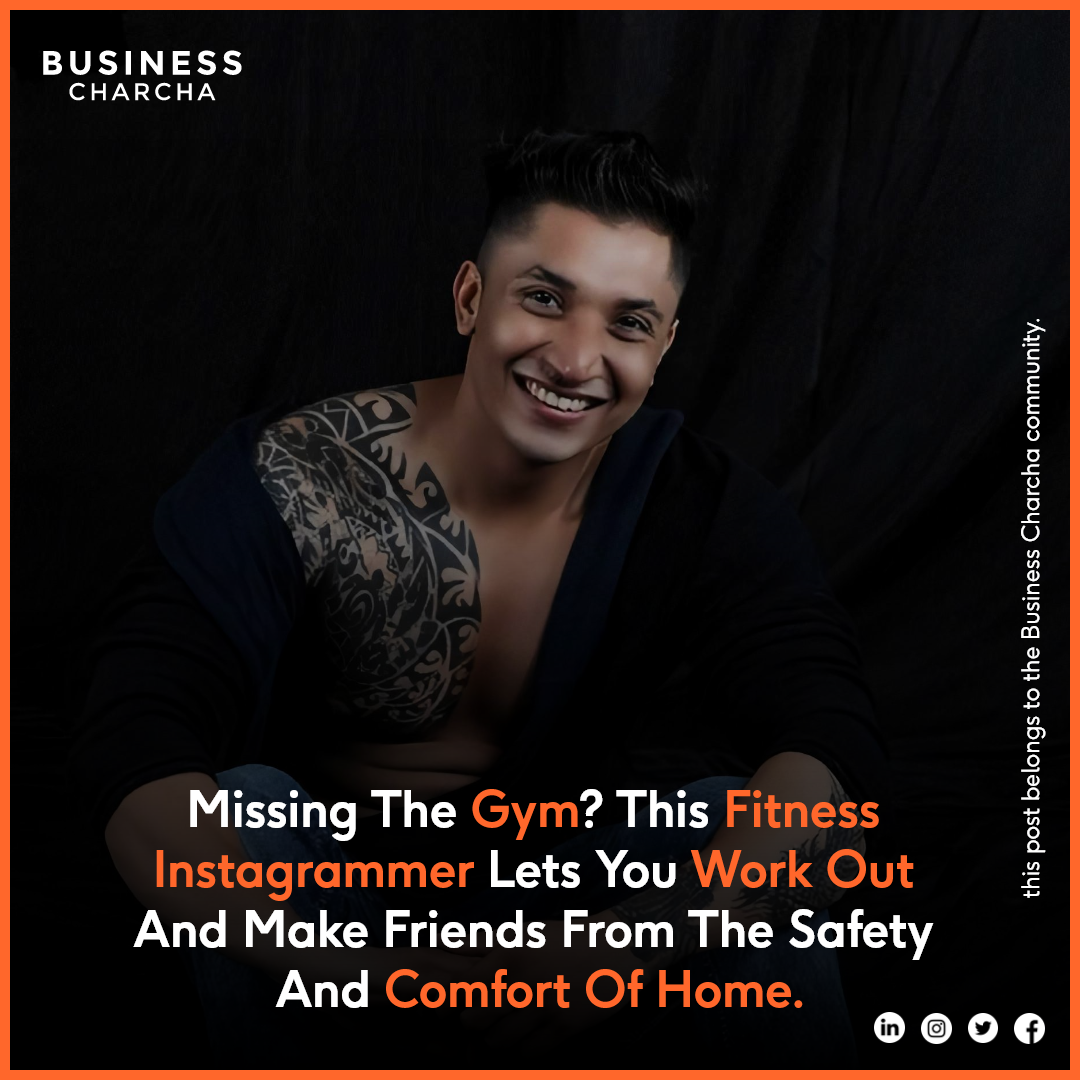 This fitness Instagrammer lets you work out and make friends from the safety and comfort of home