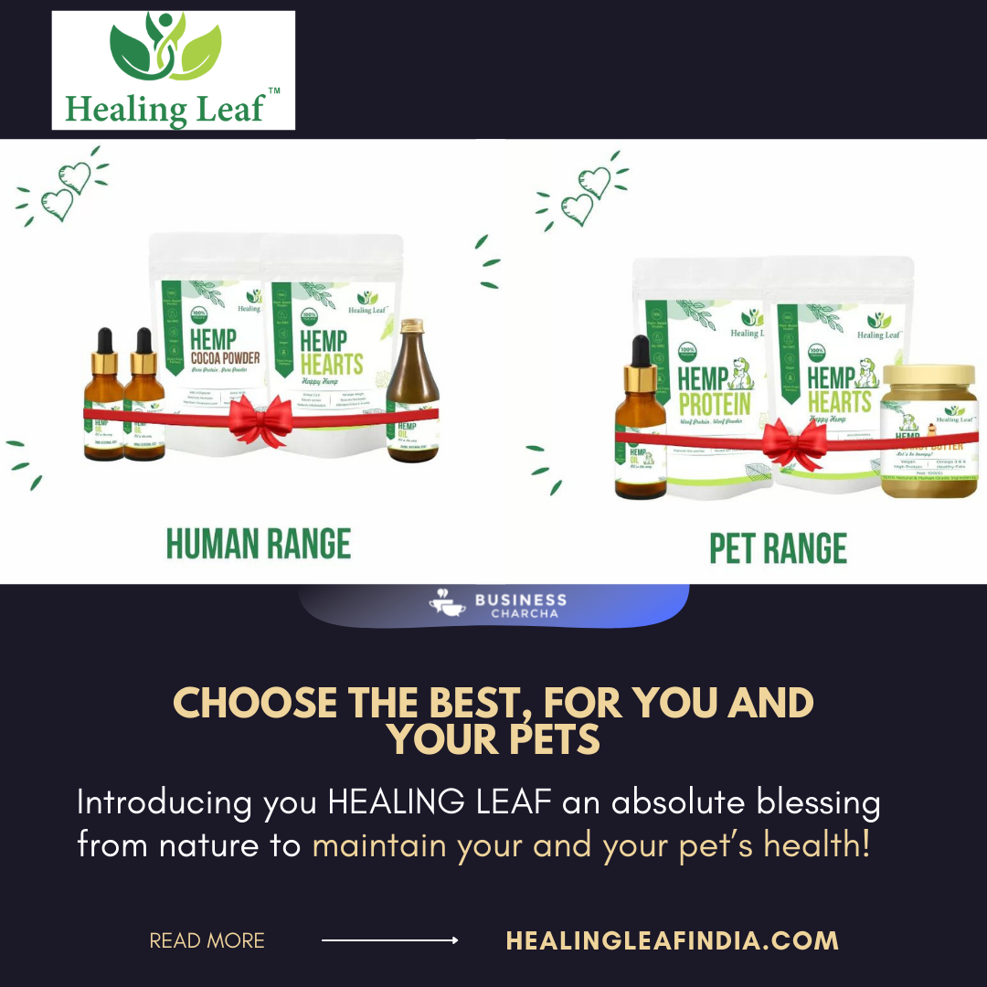 HEALING LEAF, An absolute blessing from nature to maintain your and your pet’s health! 